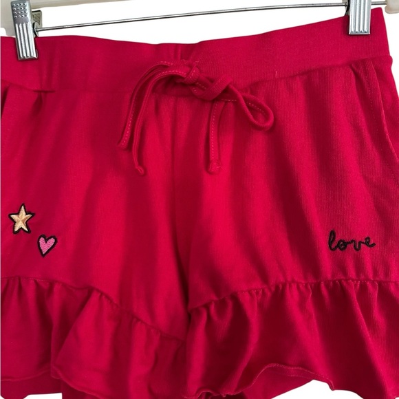 Betsey Johnson Women's Pink Shorts with Embroidered Details Size XS - Picture 9 of 17